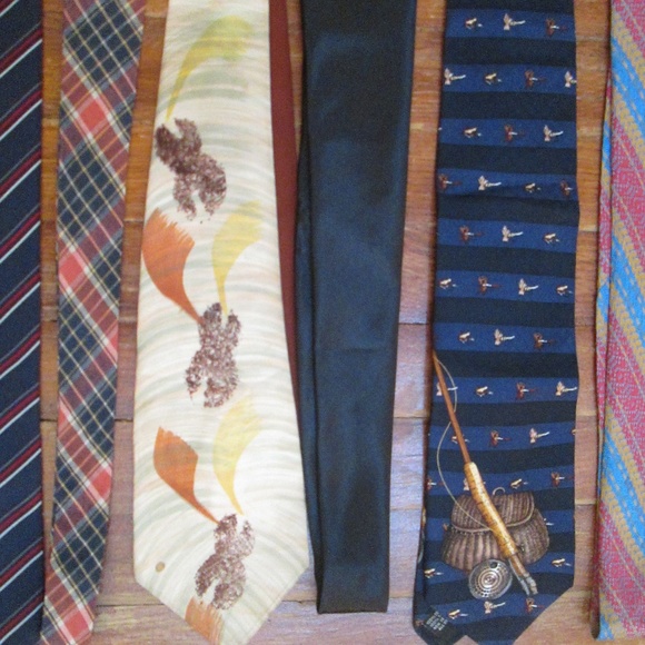 24 Mens Bow Ties Fishing Givenchy Dior Hilfiger - Picture 3 of 8